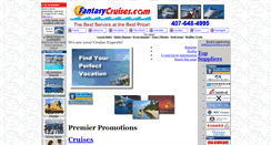 Desktop Screenshot of fantasycruises.com